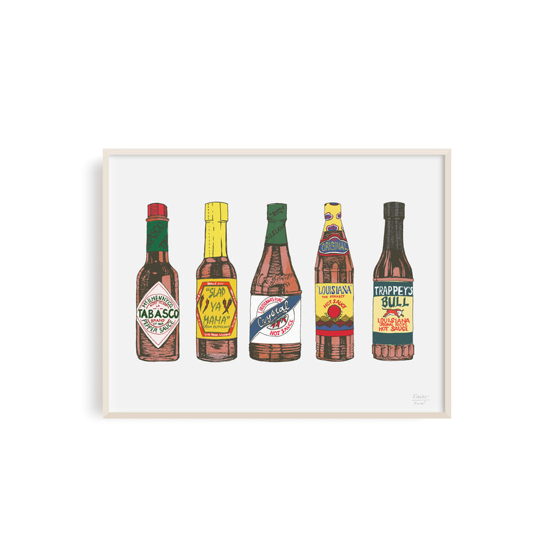 Tabasco Louisiana Hot Sauce Illustration – The Collective Shop